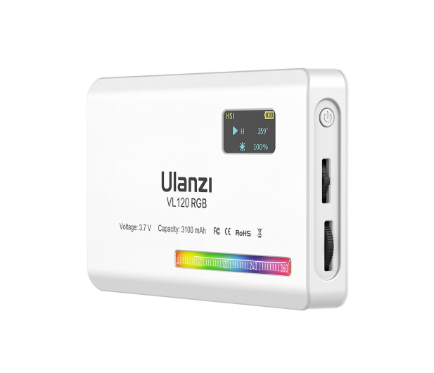 Ulanzi VL120 - RGB, WB (2500K - 9000K) - 1332387 - zdjęcie 3